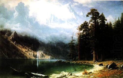 Albert Bierstadt Mount Corcoran china oil painting image